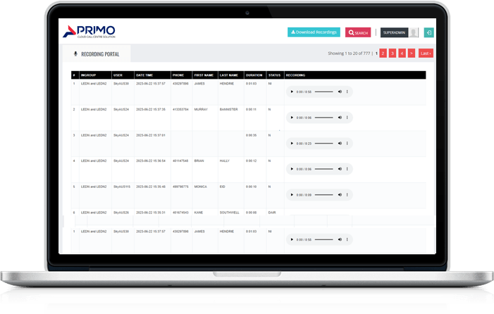 ON DEMAND Call Recording